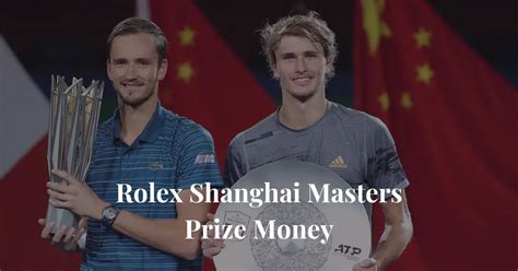 shanghai rolex masters prize money